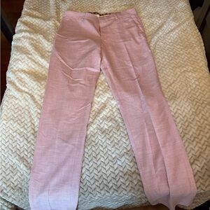 Murano Pink and White Patterned Pants